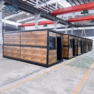 20ft Luxury Tiny House 2 Mobile Home Prefab hotel shop Office Building Prefabricated X Foldable Folding <b>Container</b> House - Product Image 3