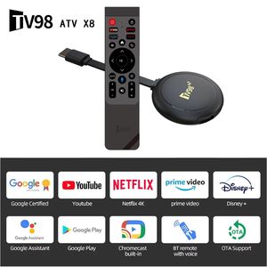 กล่องทีวีดิจิตอลอัจฉริยะ TV98 A 8K สตรีมมิ่ง พรีเมียม ระบบปฏิบัติการ Google Android 12 รองรับ <span class=keywords><strong>Fire</strong></span> <span class=keywords><strong>Stick</strong></span> จัดส่งฟรีไปยังเนเธอร์แลนด์ สเปน สวีเดน - Product Image 4