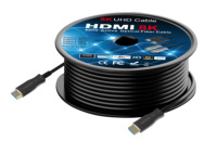 8K 60Hz DP 1.4 AOC Aktif Optik Kablo LSZH Kontrol Odası AV Sistem Entegrasyon Projesi için 1m-100m Özelleştirilebilir