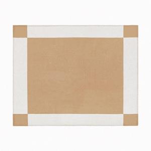 بطانية دافئة فاخرة كلاسيكية أوروبية ناعمة من الصوف الصناعي والكشمير والأكريليك بحرف H، بطانية ديكور منزلي بأسلوب نوردي للنساء - Product Image 1