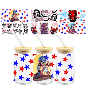 Calcomanías <span class=keywords><strong>de</strong></span> copa <span class=keywords><strong>de</strong></span> vidrio <span class=keywords><strong>de</strong></span> 16oz <span class=keywords><strong>de</strong></span> fábrica, pegatina <span class=keywords><strong>de</strong></span> corazón <span class=keywords><strong>de</strong></span> amor, envolturas <span class=keywords><strong>de</strong></span> transferencia UV DTF, calcomanías impermeables DIY, diseño <span class=keywords><strong>de</strong></span> dibujos animados - Product Image 3