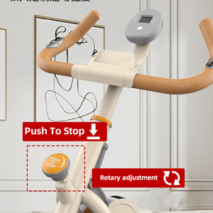 Bicicleta de <span class=keywords><strong>Spinning</strong></span> con Control Magnético, Marco de Acero Resistente, Bicicleta de Ejercicio Interior Duradera para Gimnasio en Casa y Uso <span class=keywords><strong>Fitness</strong></span> - Product Image 3