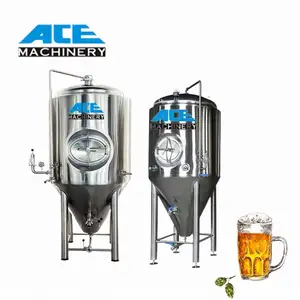 Sistema digital personalizado de fermentação 40Hl 4000L para microcervejaria artesanal, tanque de fermentação de cerveja pronto para enviar