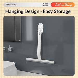 Herramienta de Limpieza, Raspador de Vidrio, Limpiacristales de Goma Suave para Baños y Ventanas, Portátil, Impermeable, para Automóvil - Product Image 3