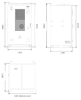 Stok EU DDP Pengiriman Cepat GE-F240-BC-2-A3 Baterai Lithium LiFePO4 Penyimpanan Energi Industri/Komersial untuk Solar Microgrid Darurat