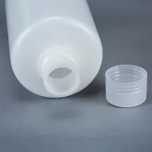 Fournisseur de laboratoire Bouteilles de qualité de laboratoire HDPE à ouverture étroite de 500ml avec bouteille de réactif chimique à fermeture