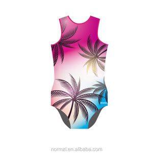 Оптовая продажа, гимнастические трико с т-образным вырезом для девочек - Product Image 4