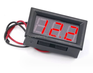 Stock AC Voltímetro digital 0,56 pulgadas ROJO 2 cables Pantalla digital LED de 2 LED - Product Image 4