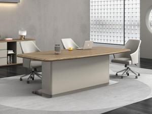 Mesa de Conferencia de Oficina de Madera Duradera, Ecológica y Moderna Personalizada para Uso Comercial y en Oficinas Domésticas - Product Image 6