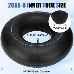 ยางในลมขนาด 20x8.00-8 สำหรับรถเอทีวีออฟโรด ทำจากยางบิวทิล - Product Image 3