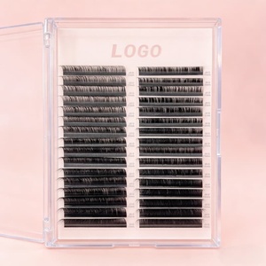 Extensions de cils individuels mats, volume cachemire, en plateau, pour éventail facile, style russe - Product Image 5