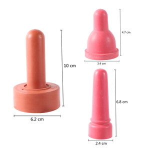 Tétine d'allaitement <span class=keywords><strong>en</strong></span> caoutchouc pour veaux, agneaux et animaux d'élevage laitiers, pour l'alimentation au biberon - Product Image 2