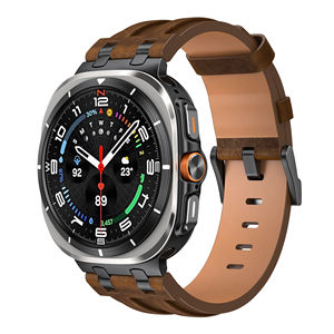 Bracelet en cuir personnalisé en gros, bracelet de montre en cuir pour <span class=keywords><strong>Samsung</strong></span> Galaxy 7 Ultra - Product Image 1