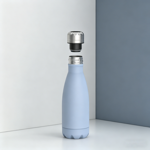 Bottiglia d'acqua a forma di Cola da 12 once bottiglia d'acqua sportiva isolata in acciaio inossidabile per esterni boccetta sottovuoto isolata - Product Image 3