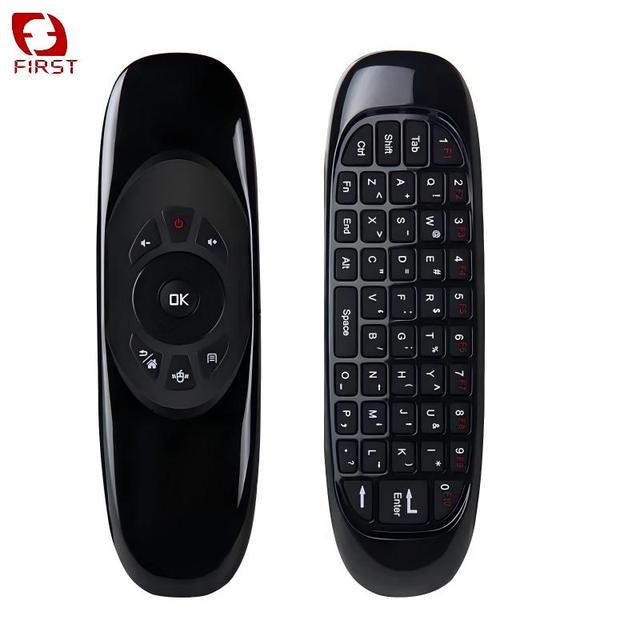 First Brand Quality C120 Remote Control Wireless Black 8-10m Box PC with Fixed Code for 1 Year Warranty