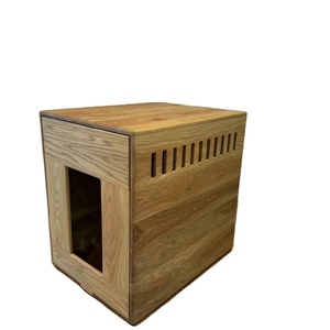 JUNJI in legno per animali domestici gabbia per casa elegante mobili regalo per il soggiorno di legno scatole artigianali cartine da parete - Product Image 1