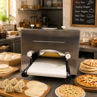 Machine compacte de formage de pains, samosas, naans pakistanais, bases de pizzas et enveloppes de raviolis