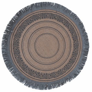 Tovaglietta in Iuta Grigia, Set da 3 Pezzi - Product Image 3