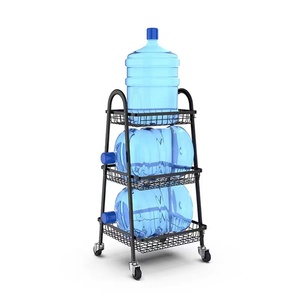 Estantes giratorios multifuncionales 360, estante de almacenamiento de cesta, estantes de Metal para sala de estar, carro para cocina, baño, almacenamiento de herramientas de alimentos - Product Image 6