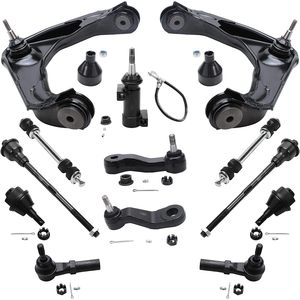 Kit de Suspensión Delantera Nuevo de 13 Piezas para Eje Detroit, Brazos de Control, Rótulas, Acero Aleado y Hierro Fundido para Chevy Silverado GMC 2500 - Product Image 1