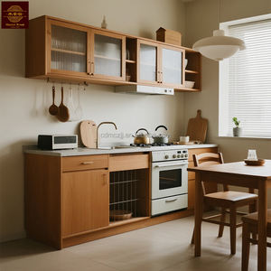 Armoires de cuisine modernes personnalisées pour appartements Petit équipement de cuisine pour toute la maison Kitchenettes d'hôtel prêtes à assembler - Product Image 4