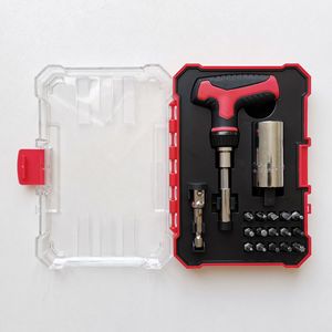 Juego de Destornilladores de Trinquete Tipo T Profix de 19 Piezas, Puntas Hexagonales de Acero Aleado Métrico, Kit de Herramientas para Bricolaje en el Hogar - Product Image 5