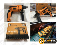 COOFIX 710W 13mm Marteau perforateur rotatif, perceuse électrique à percussion, outils électriques portatifs, perceuse-visseuse sans fil