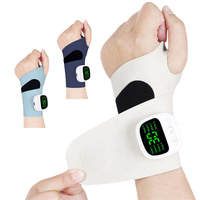 Masseur à vibrations sans fil populaire avec sangle de soutien pour la main et bracelet intelligent EMS électrique pour le poignet