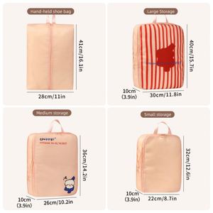 Compression Traveling Essentials Suitcase Organizer Bags Set Packing <b>Cubes</b> for Luggage - Product Image 2