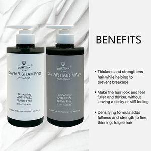 Kit Masque Capillaire Adoucissant au <span class=keywords><strong>Caviar</strong></span> et Huile d'Argan pour Cheveux Frisés – Format Gallon – Personnalisation Logo Salon - Product Image 2