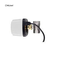 Vanne à boisseau sphérique solénoïde motorisée électrique bidirectionnelle à un fil, en acier inoxydable, 1/2 pouce, 220V, 12V, 24V, pour commande ouverture/fermeture, OEM, modèle Klion