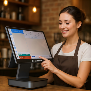 Caisse enregistreuse tactile Android <span class=keywords><strong>HD</strong></span> 15,6 pouces avec système de caisse client <span class=keywords><strong>HD</strong></span> 10,1 pouces - Product Image 5