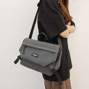 Sac bandoulière messager en cuir Oxford pour homme, sac de poitrine imperméable léger pour affaires, randonnée et sport - Product Image 6