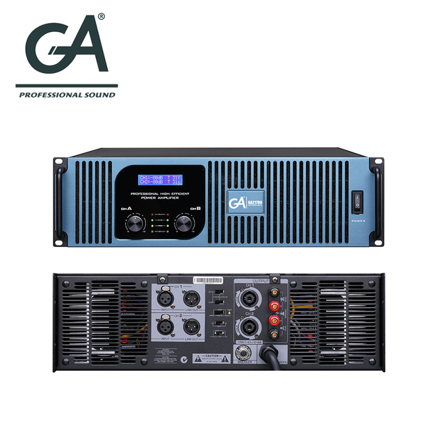 1700watt Class H High Power Audio Amplifier for Big Concert