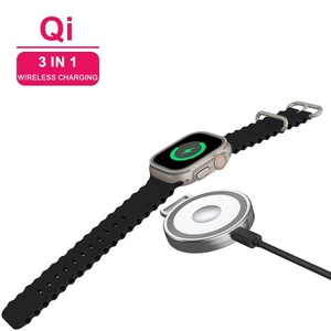 <span class=keywords><strong>Chargeur</strong></span> sans fil 15W en alliage de zinc, station de charge rapide 3 en 1, <span class=keywords><strong>chargeur</strong></span> sans fil pour téléphone Samsung, impression de logo personnalisée - Product Image 4