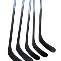 Bâtons de hockey sur glace en fibre de carbone de haute qualité et durables, personnalisables en usine (marque et couleur), pour des tirs rapides
