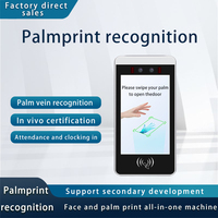 Terminal de Pago con Lector NFC de 8 Pulgadas, Reconocimiento Biométrico de Venas de la Palma, SDK, WiFi/Bluetooth, Almacenamiento en la Nube, Tecnología de Huella Dactilar