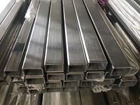 Tubo de Acero Rectangular Cuadrado de Pared Delgada ASTM ERW para Estructuras de Muebles con Servicios de Doblado, Corte y Soldadura
