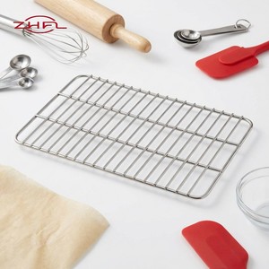 Customized 304 Stainless Steel Round <b>BBQ</b> Grill Grate with Heat Resistance for Roasting Restaurants Made Stainless Steel Wire - Product Image 1