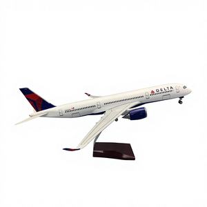 Modelo de Avión de Resina, Réplica de <span class=keywords><strong>Airbus</strong></span> <span class=keywords><strong>A350</strong></span> de Delta Air Lines, Escala 1:142, para Colección y Exhibición, Regalo para Pilotos - Product Image 1