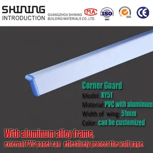 51Mm Chăm Sóc Cao Cấp PVC + Nhôm Bệnh Viện Tường Góc Bảo Vệ-Tăng Cường Bảo Vệ Cho An Toàn