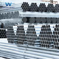 Tubería de Acero Redonda ERW Galvanizada por Inmersión en Caliente GB/T 3091-2025 Q235 Q355B, Tubo GI para Construcción