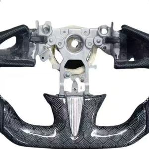 Volantes Deportivos de Fibra de Carbono con Diseño de Panal, Volantes con Base Plana para Infiniti Q50L QX50 QX60 Q60 <span class=keywords><strong>Q70</strong></span> Q30 <span class=keywords><strong>Q80</strong></span> - Product Image 4