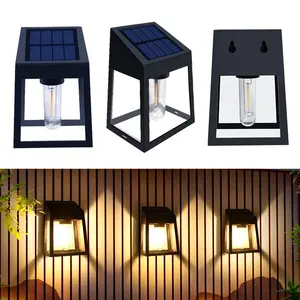 Northland IP65 tahan air dekoratif teras halaman luar bertenaga surya LED pagar taman lampu dinding lampu malam untuk taman luar ruangan