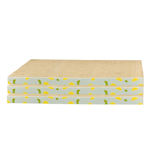 Grand grattoir anti-rayures <span class=keywords><strong>pour</strong></span> <span class=keywords><strong>chat</strong></span> en carton ondulé <span class=keywords><strong>pour</strong></span> l'entretien des griffes, protection du canapé, activité quotidienne des chats en intérieur, toutes saisons - Product Image 1