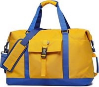 Sac de voyage personnalisé avec pochette utilitaire, sac de week-end avec compartiment à chaussures pour les voyages et les sports