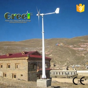 Sistema Híbrido Solar Eólico de 2KW para Conexión a la Red Eléctrica en Techos Residenciales - Product Image 1