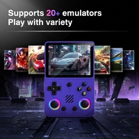 Nouvelles consoles de jeux rétro portables RG36 PRO 64 Go avec jeux intégrés, écran 3,5 pouces, batterie 3000 mAh, système Linux portable RK3326
