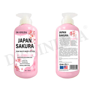 Loción Corporal Hidratante y Aclarante con Extracto de Flor de Cerezo, Reduce Poros, para Todo Tipo de Piel, 500ml, Venta al Por Mayor - Product Image 5