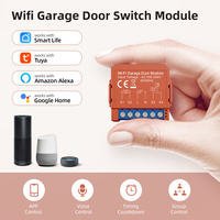 Module d'interrupteur de porte de garage WiFi Tuya AC100-240V, contrôle vocal via application Alexa Google Home, contrôleur de garage, prise en charge OEM ODM